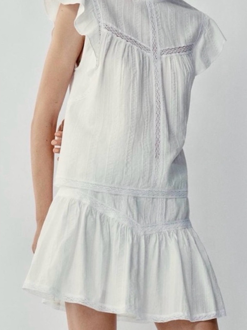 Women’s Zara lace insert set M